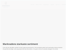 Tablet Screenshot of corona-control.se